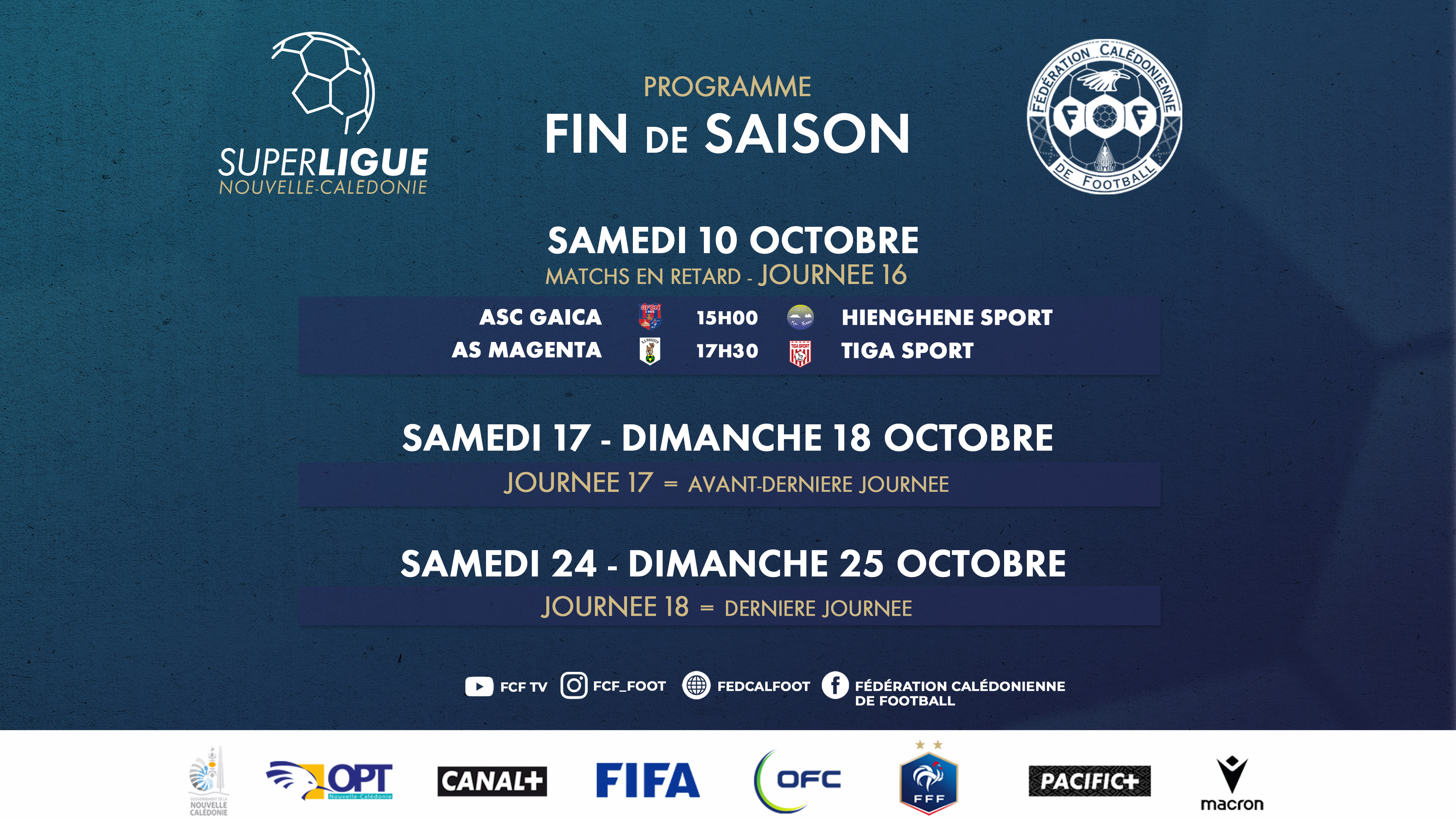 Le SPRINT FINAL est lancé / SUPER LIGUE J16 (matchs en retard = ce samedi) 