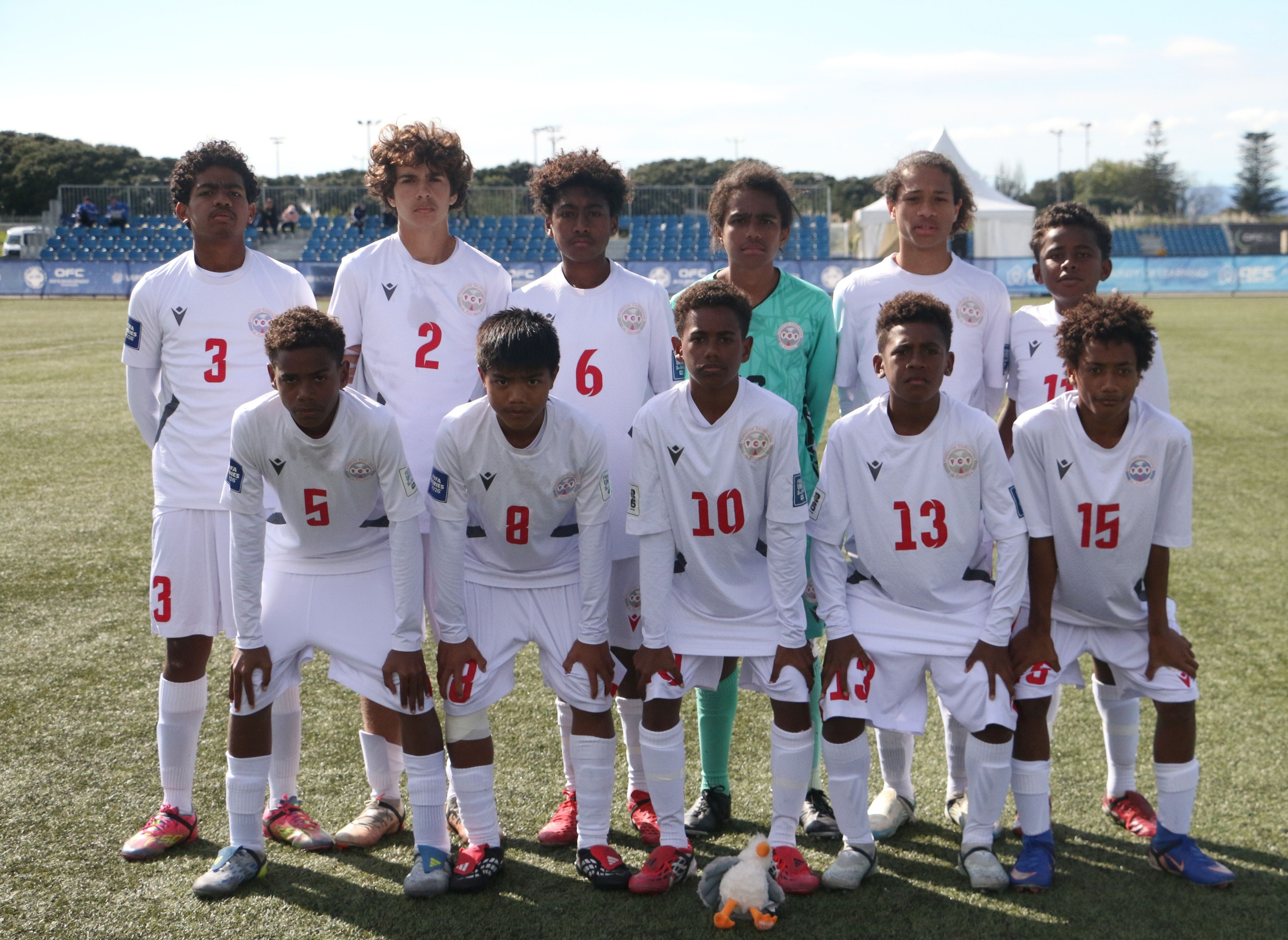 Les académiciens clôturent leur tournoi par une victoire contre les TONGA (3-0) | Tournoi de développement U15 de l'OFC