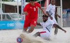 Défaite 12-3 des cagous face à TAHITI / Coupe des Nations BEACH SOCCER de l'OFC (Tahiti, du 22-31 octobre)