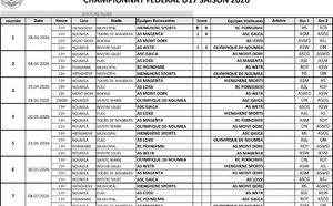 Championnat U-17 FCF [Saison 2026]