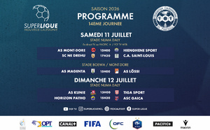 LES PROGRAMMES DE LA SUPER LIGUE ET DE LA SUPER LIGUE FUTSAL  | 11 &amp; 12 JUILLET
