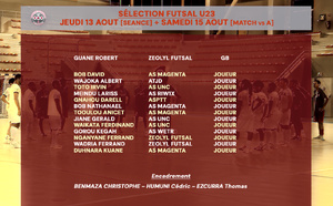 Une SÉLECTION U23 FUTSAL prend forme | Sélections FUTSAL