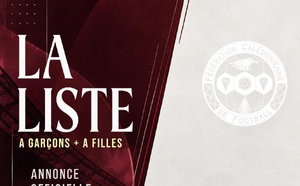 La LISTE des 18 filles et des 18 garçons pour la MSG CUP dévoilées | OFFICIEL FCF