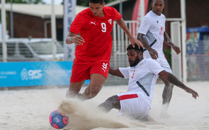 Défaite 12-3 des cagous face à TAHITI / Coupe des Nations BEACH SOCCER de l'OFC (Tahiti, du 22-31 octobre)