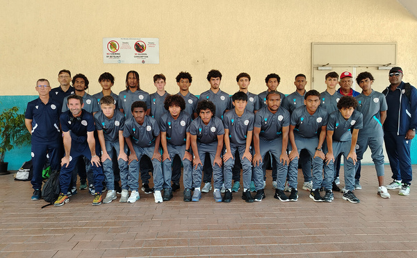 Les U16 calédoniens sont arrivés en Papouasie-Nouvelle-Guinée