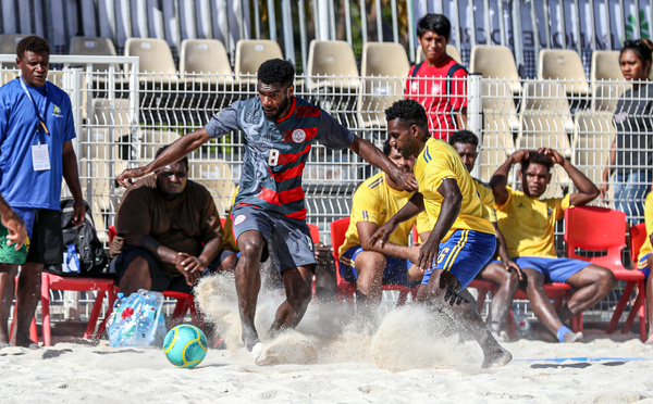 CAP sur TAHITI pour les cagous / Coupe des Nations BEACH SOCCER de l'OFC (Tahiti, du 22-31 octobre)