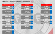 OFFICIEL : LA LISTE DES 30 CAGOUS POUR LE QATAR / Sélection A