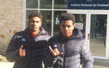 Nolhann ALEBATE et Luc Robert BOUANO sont à CLAIREFONTAINE / Tournoi Interligues FFF (U15) 